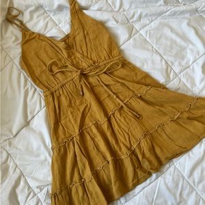 Yellow summer dress